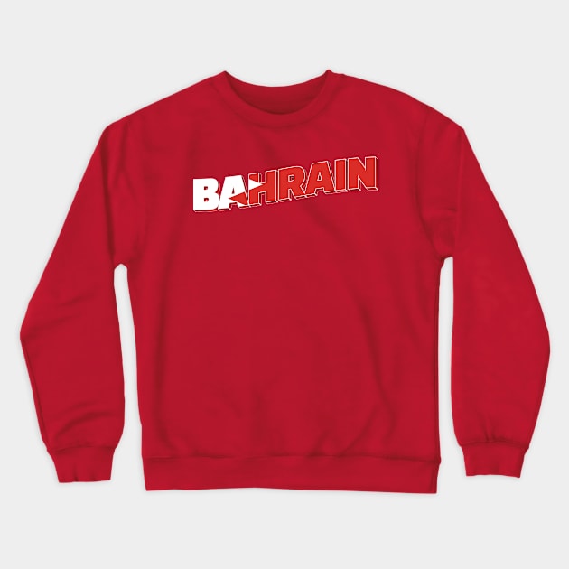 Bahrain Vintage style retro souvenir Crewneck Sweatshirt by DesignerPropo